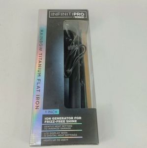 Conair InfinitiPro Rainbow Titanium Flat Iron
